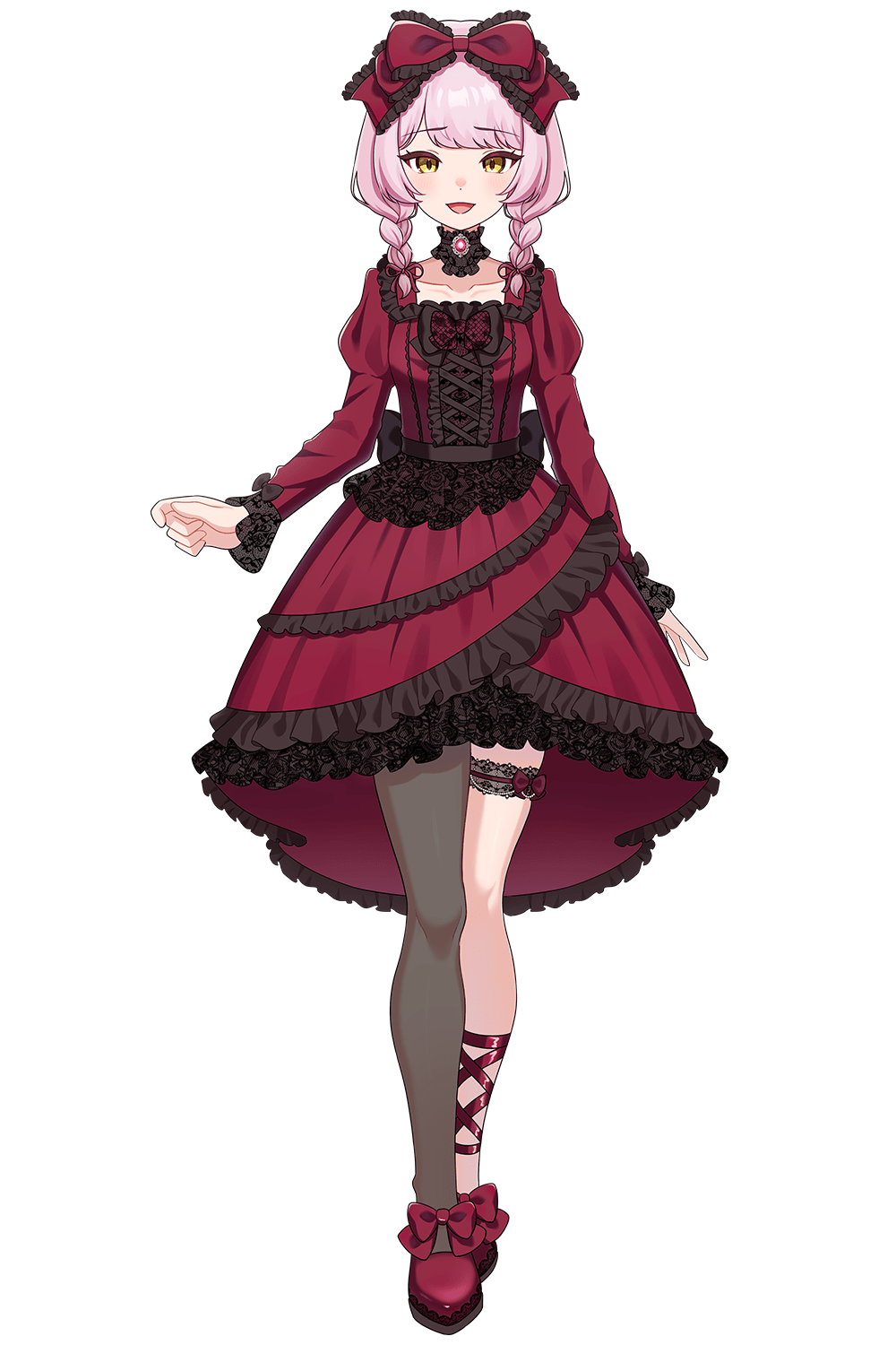 紅ヰ リボン